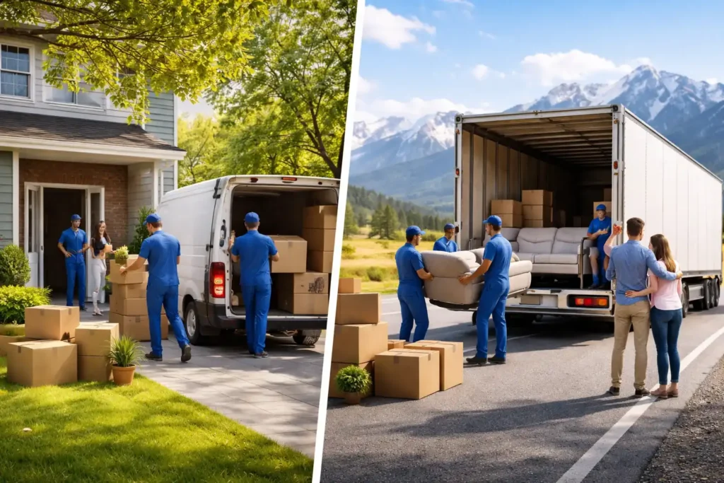 Local Shifting vs Long Distance Moving Explained