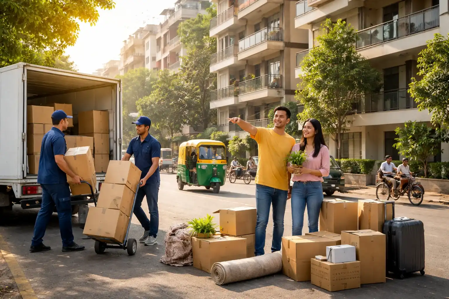 Local shifting in Delhi