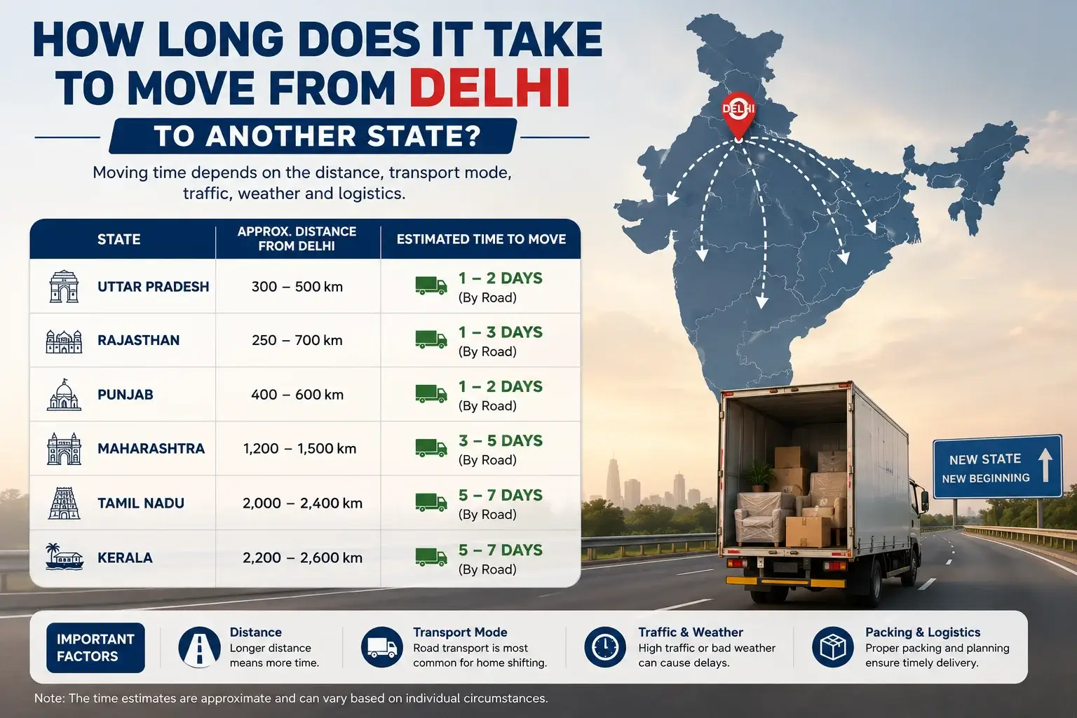 Packers and Movers in Delhi