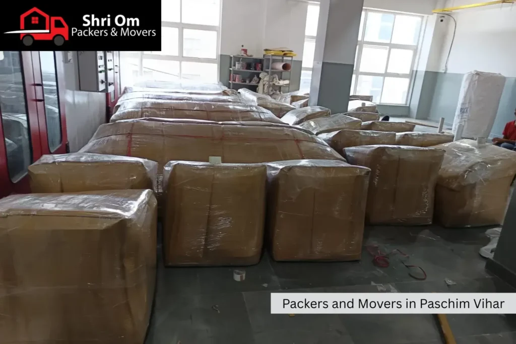 Packers and Movers in Paschim Vihar
