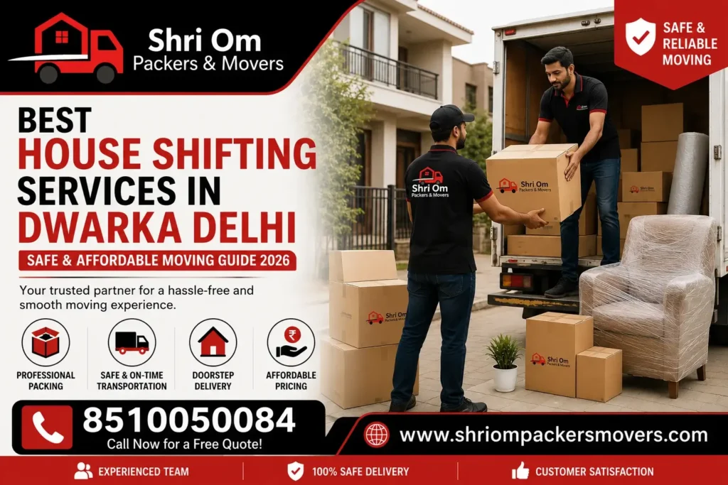 Best House Shifting Services in Dwarka Delhi – Safe & Affordable Moving Guide 2026