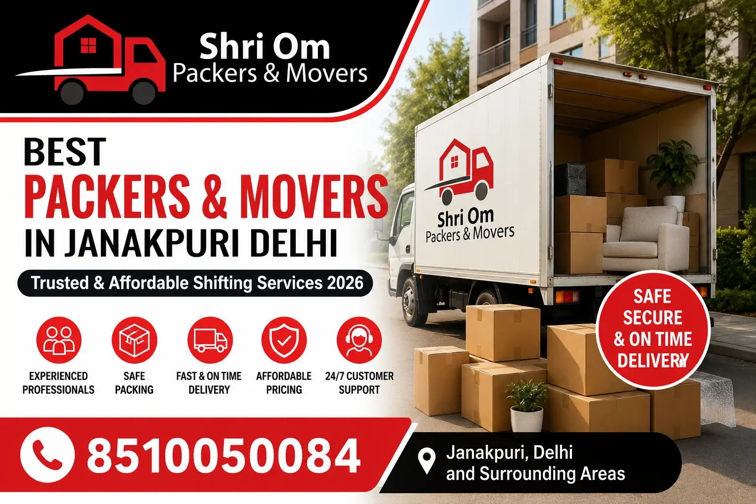Best Packers and Movers in Janakpuri