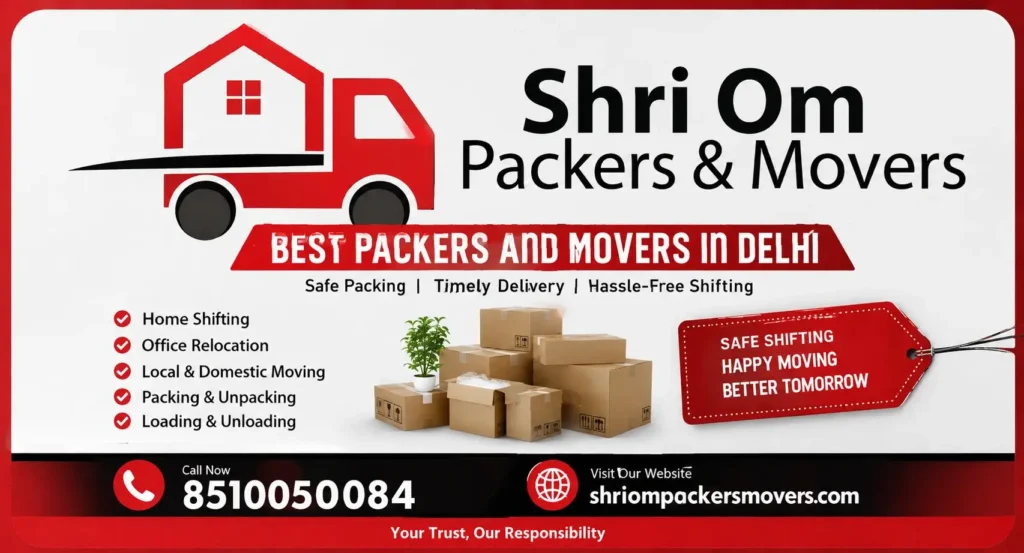 Best Packers and Movers in Delhi – Safe, Affordable & Trusted Moving Services