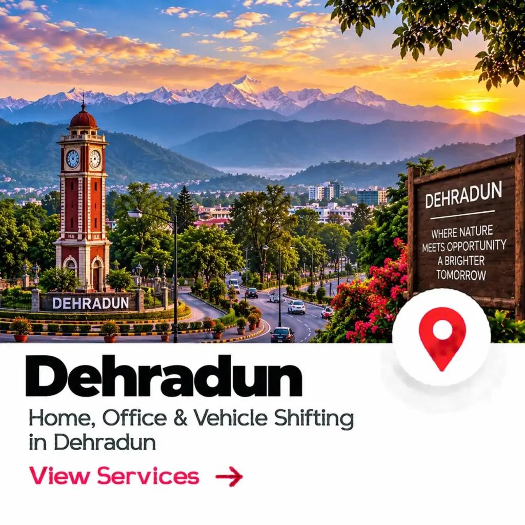 packers and movers in Dehradun