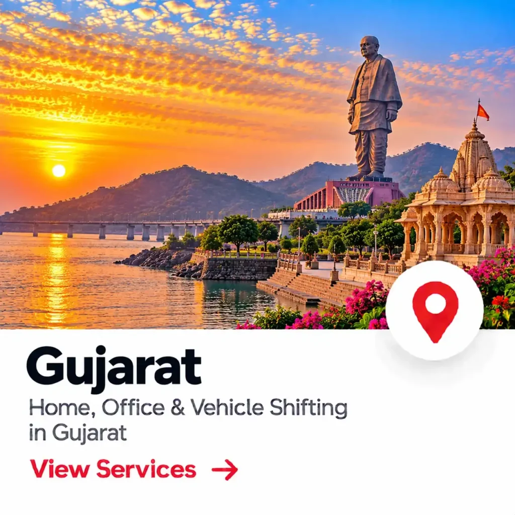 packers and movers in Gujarat