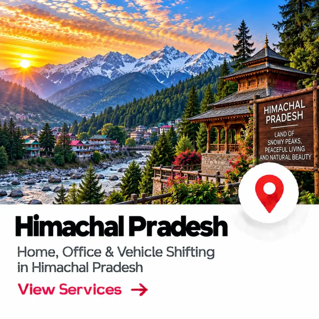 packers and movers in Himachal Pradesh