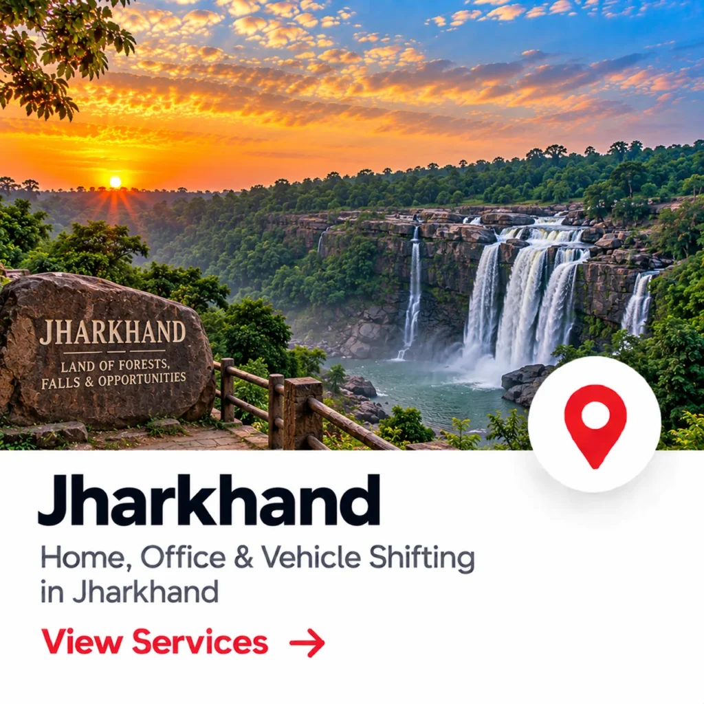packers and movers in Jharkhand