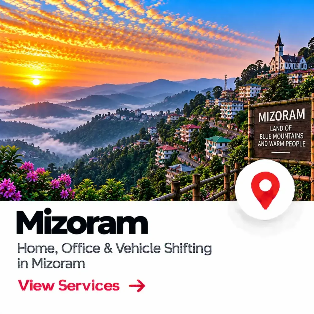 packers and movers in Mizoram